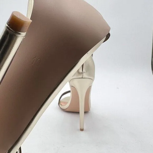 ﻿ FSJ Women Round Open Toe Sandals Sexy High Heels Pumps  Lace Ankle Strap D'ors