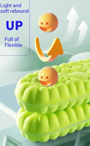 2 Pairs Shock Absorbent Kids Sports Shoe Insoles, Soft & Elastic Shoe Inserts, Trimmable Shoe Pads