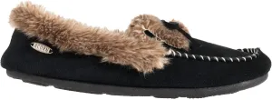 Acorn Women's Cozy Faux Fur Moc Slipper with memory foam and plush suede upper
