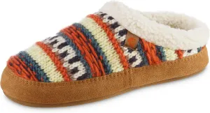 Acorn Womens Slipper with Berber Lining, Suede Siding and Durable Non-Slip Indoor/Outdoor Sole