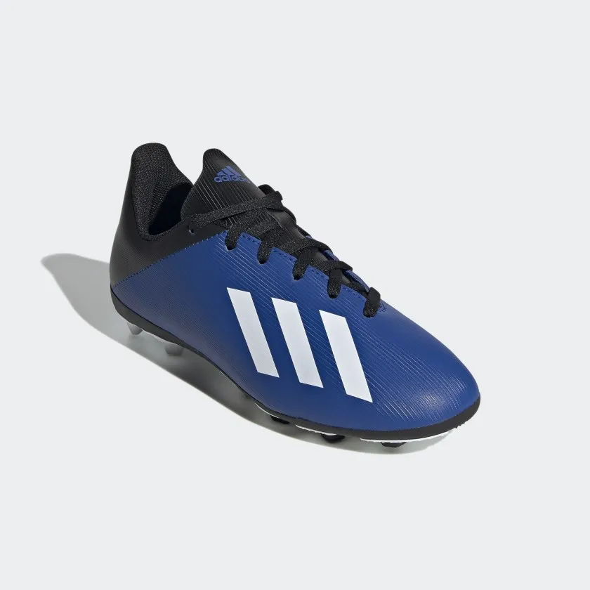 Adidas Kids  X 19.4 Fxg J  Flexible Ground Boots - Royal Blue / Cloud White / Core Black