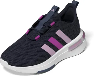 adidas Racer TR23 Sneaker, Ink/Bliss Lilac/Flash Pink, 6 US Unisex Big Kid