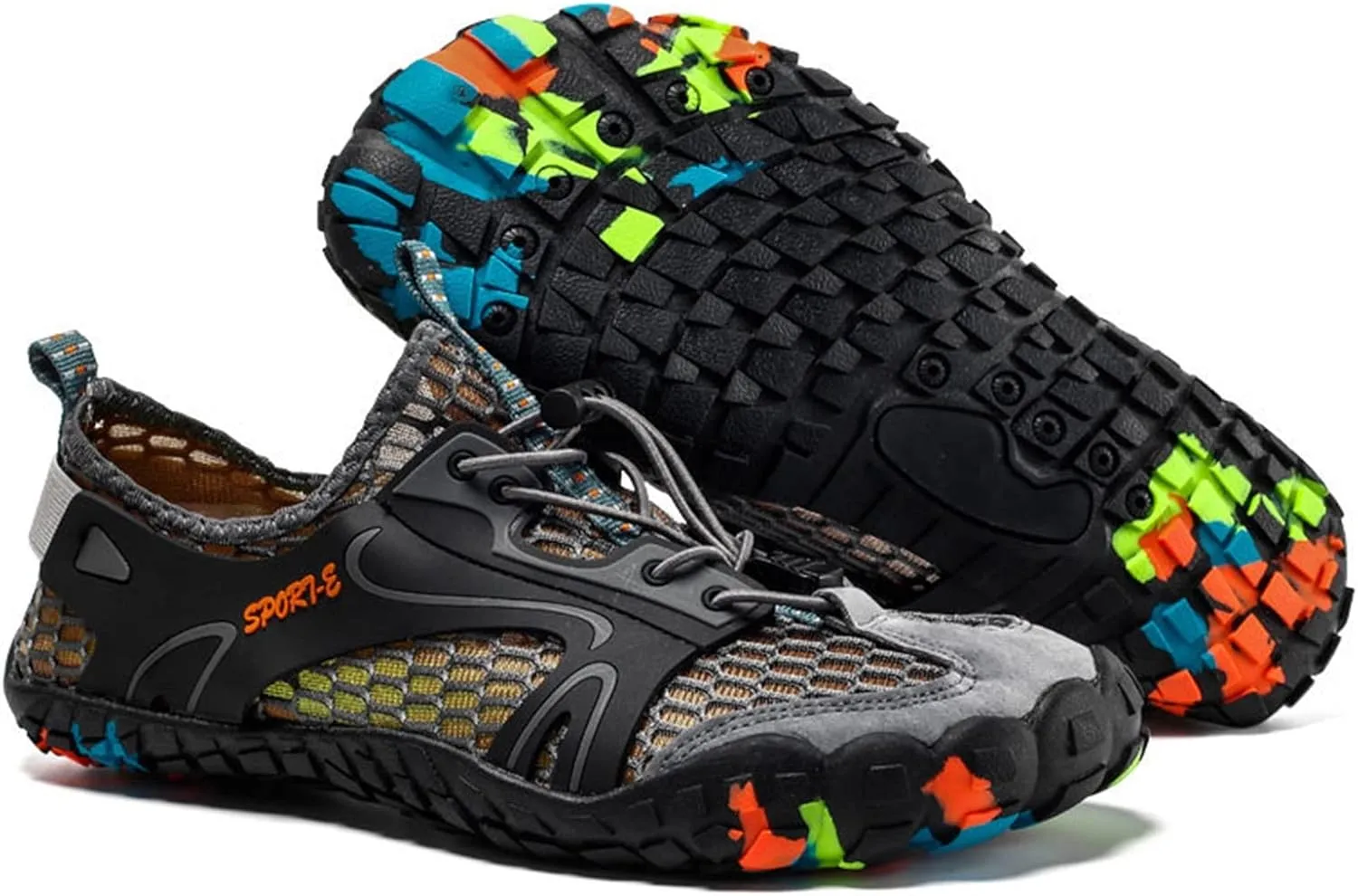 Adult Beach Surf Water Shoes,Outdoor Quick-Dry Lightweight Slip Resistant Aqua Barefoot Shoes,Casual Breathable Pool Swim Shoes,Unisex,for Boating Fishing Diving