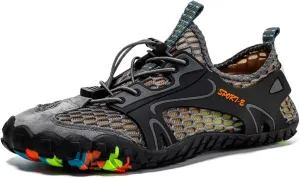 Adult Beach Surf Water Shoes,Outdoor Quick-Dry Lightweight Slip Resistant Aqua Barefoot Shoes,Casual Breathable Pool Swim Shoes,Unisex,for Boating Fishing Diving