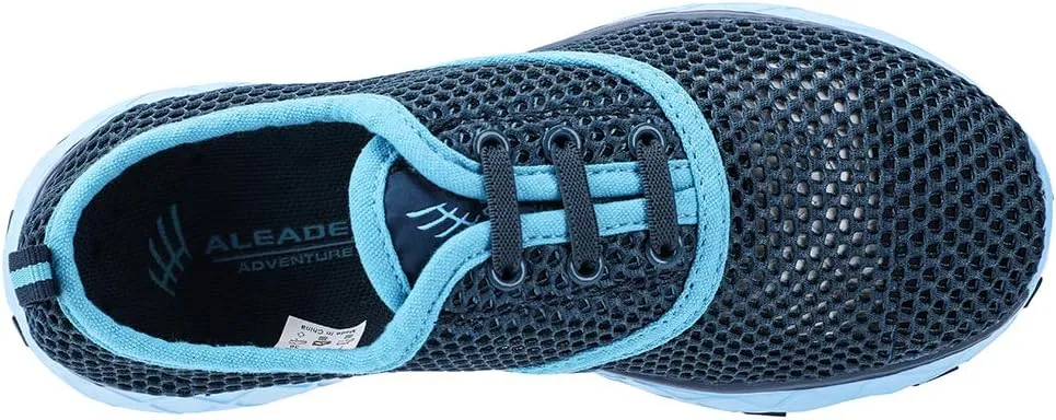 ALEADER Women's Lightweight Aqua Water Shoes Slip-on Quick Drying Swim Shoes