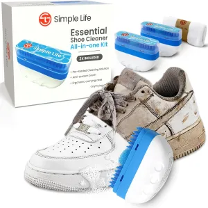 All-in-1 Sneaker Cleaner Kit | Sneaker Cleaner, White Shoe Cleaner, Tennis Shoe Cleaner | Travel Shoe Cleaner