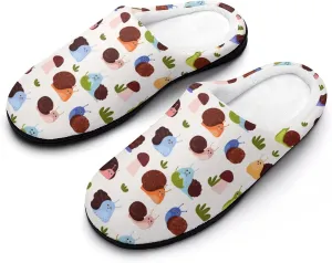 Anime Cactus Clog Slippers For Men Warm House Slippers Women Cotton Slippers Soft Bedroom Slip-On Shoes Indoor Outdoor