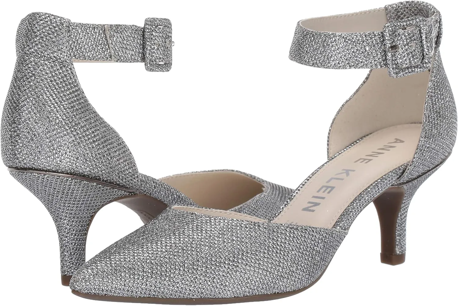 Anne Klein Womens Fabulist Ankle Wrap Dress Pumps