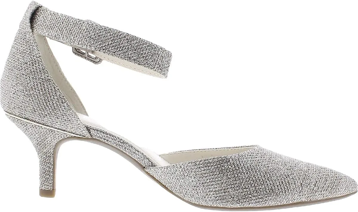 Anne Klein Womens Fabulist Ankle Wrap Dress Pumps