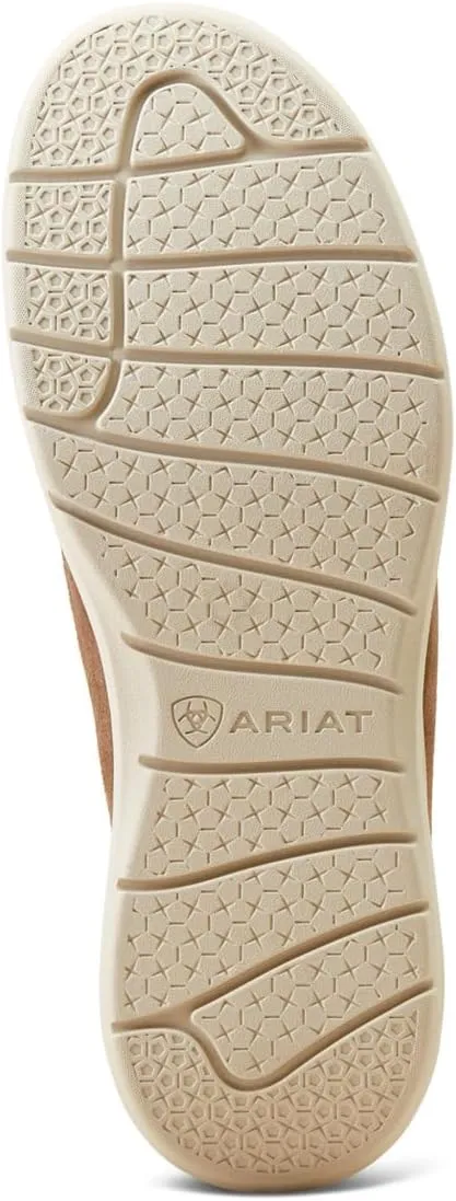 ARIAT Mens Hilo Washed Grey Denim Casual Shoe