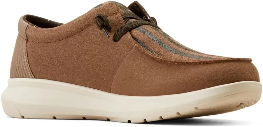 ARIAT Mens Hilo Washed Grey Denim Casual Shoe