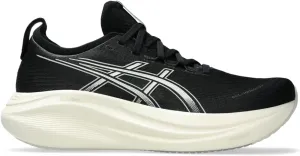Asics Men's Gel-Nimbus 27 Running Shoe, 15, Black/Lake Grey
