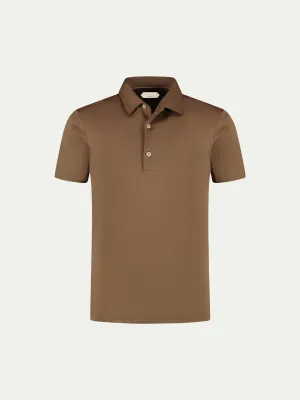 AUR1 Polo Golden Brown