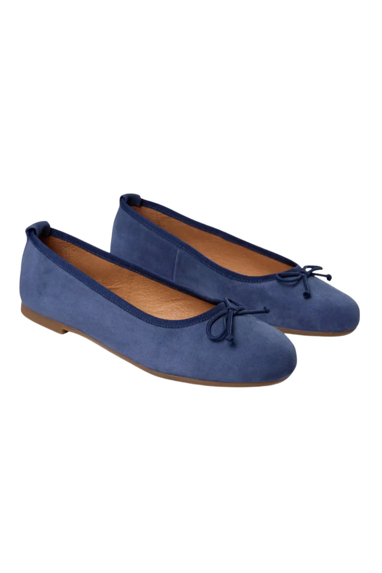 Ballerina Navy suede - Lucy Lu - Pavement