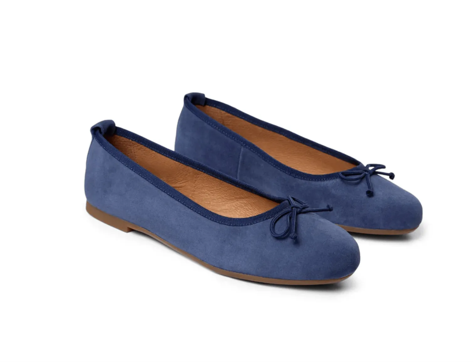 Ballerina Navy suede - Lucy Lu - Pavement