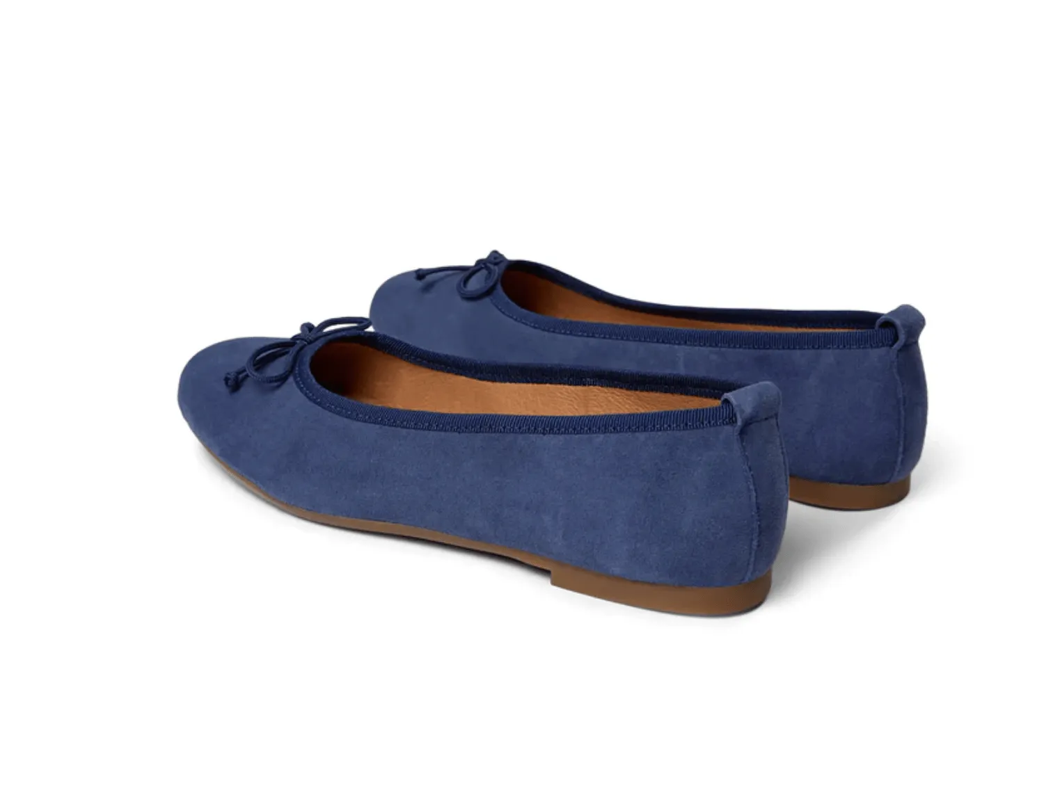 Ballerina Navy suede - Lucy Lu - Pavement