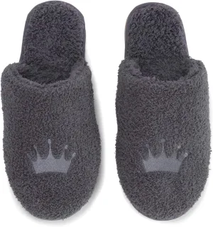 Barefoot Dreams CozyChic® Disney Slipper Graphite XL (US Men's 13-14) M