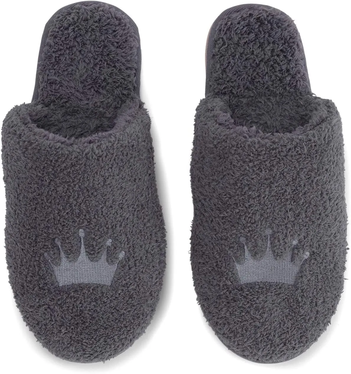 Barefoot Dreams CozyChic® Disney Slipper Graphite XL (US Men's 13-14) M