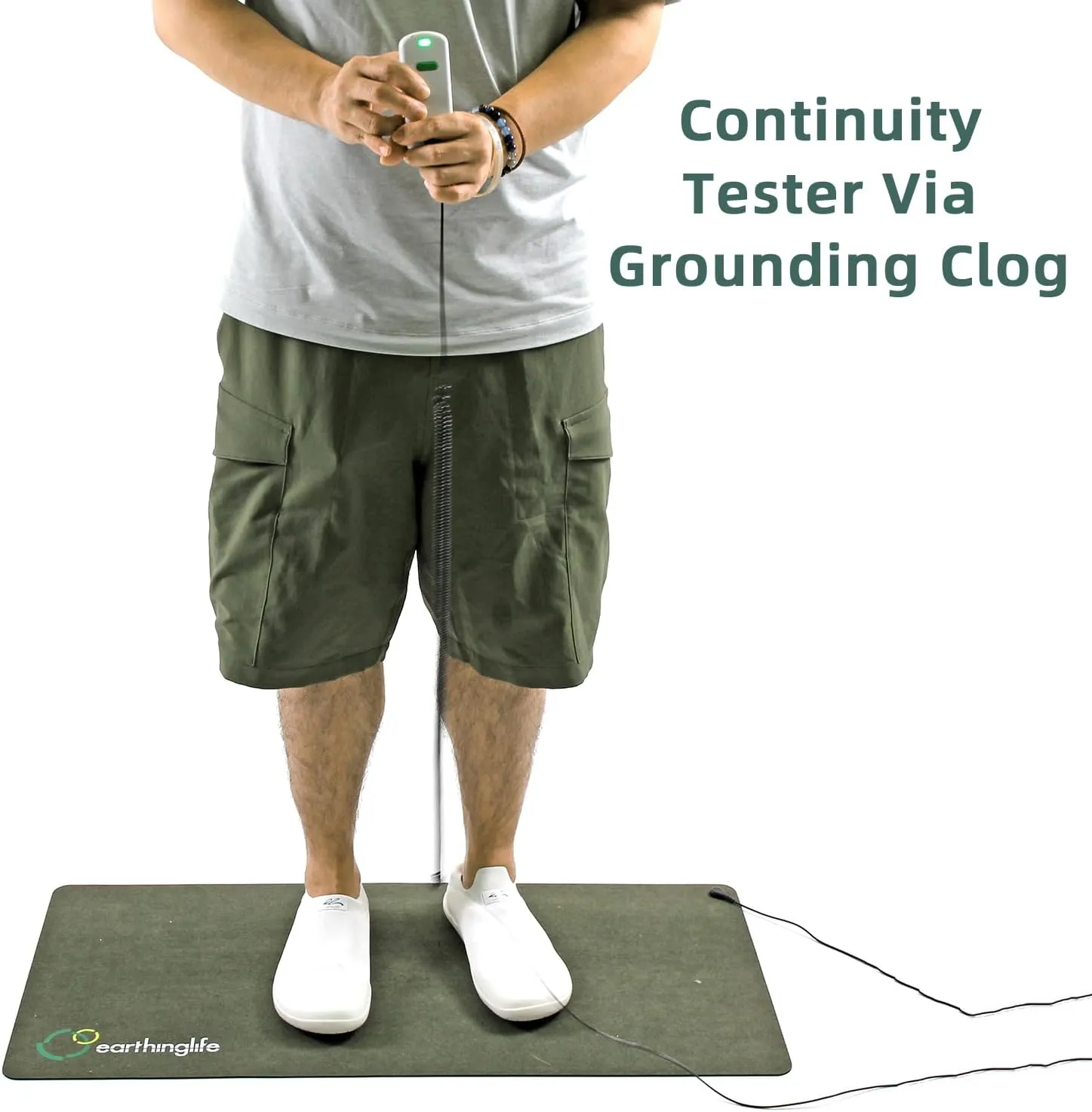 Barefoot Grounding Shoes Slip On Wide Toe Box Conductive Flexible Outsole Zero Drop Connect to Earth More Energy Reduce Stress Enhancing Movement Better Sleep Pain Relief