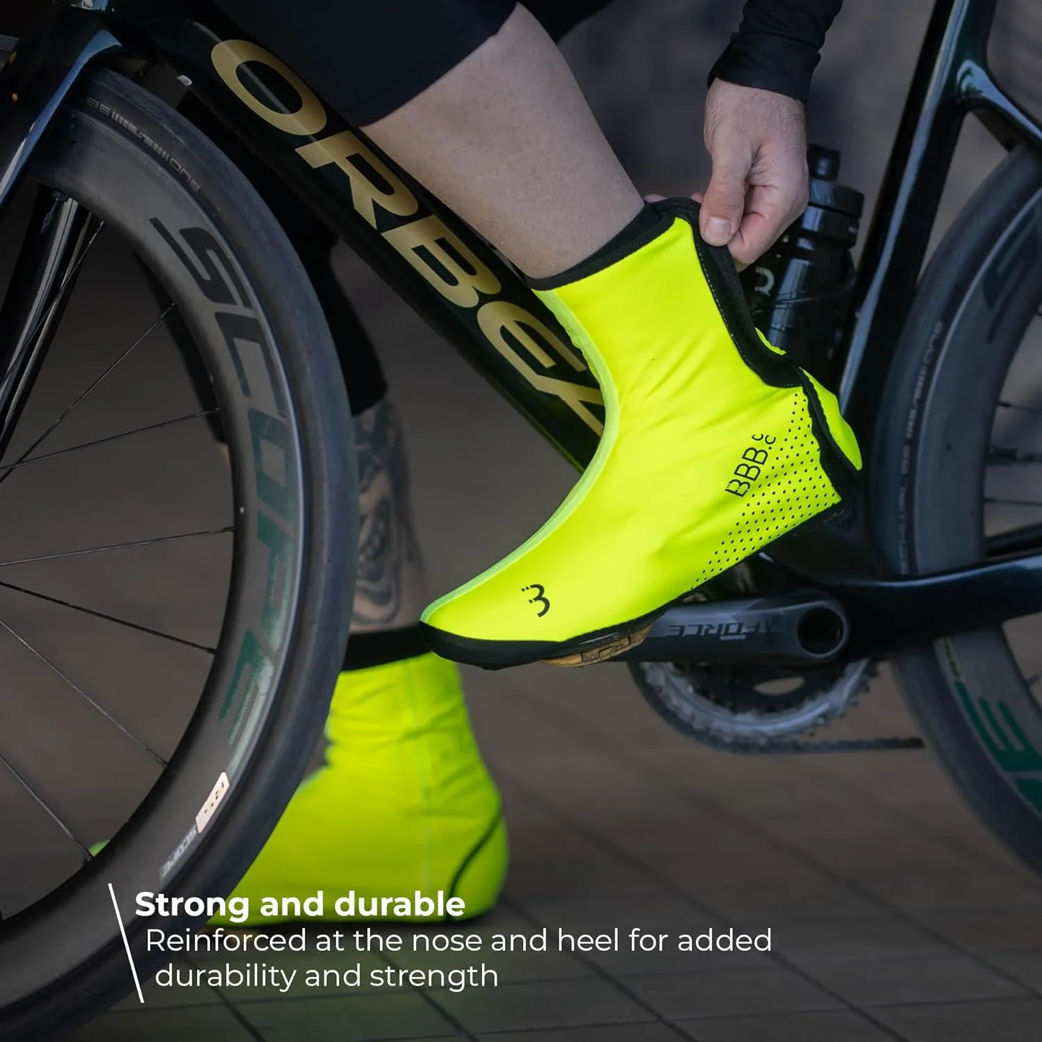 BBB Men's Allround Cycling Overshoes Waterproof Shoe Covers Women Size 39/43