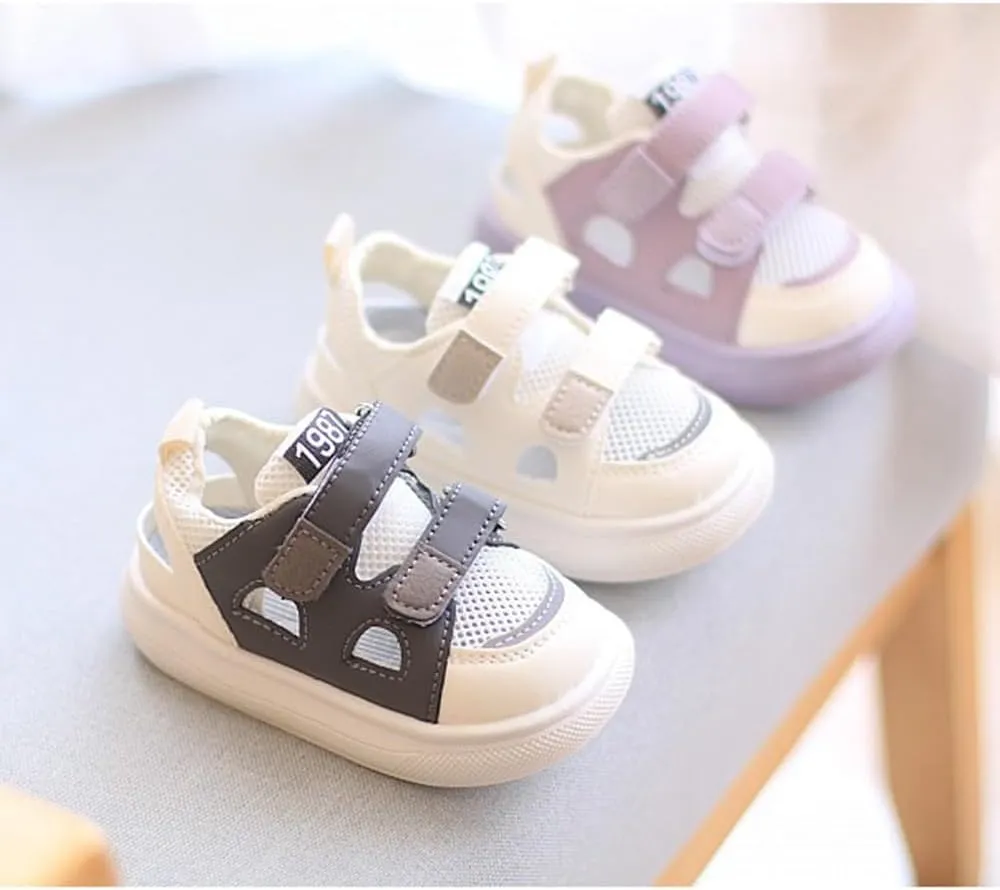 BEIDI Baby Boy Girl Closed Toe Quick-Dry Sandals Lightweight Breathable Summer Shoes Infant Non-Slip First Walking