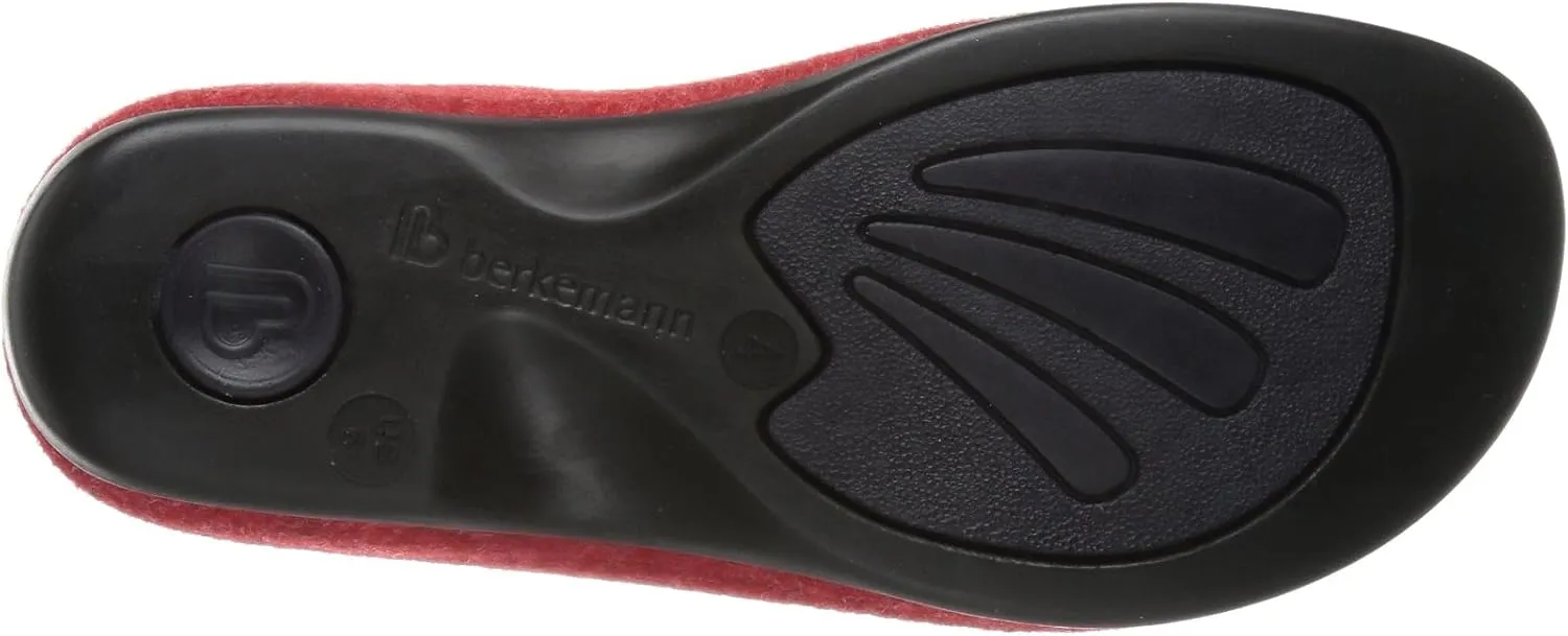 Berkemann Women's Open-Back Slippers, 5 Women