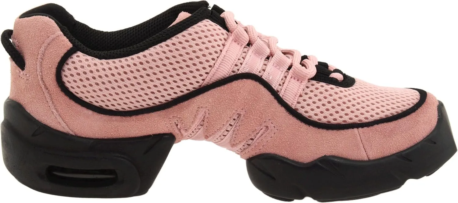 Bloch Women's Boost DRT Suede and Mesh Split Sole Dance Shoe