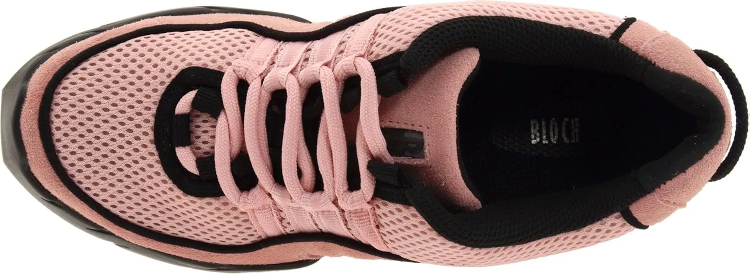 Bloch Women's Boost DRT Suede and Mesh Split Sole Dance Shoe