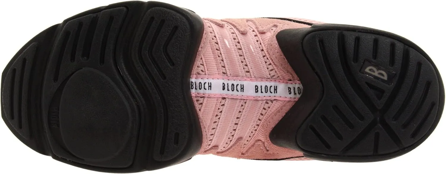 Bloch Women's Boost DRT Suede and Mesh Split Sole Dance Shoe
