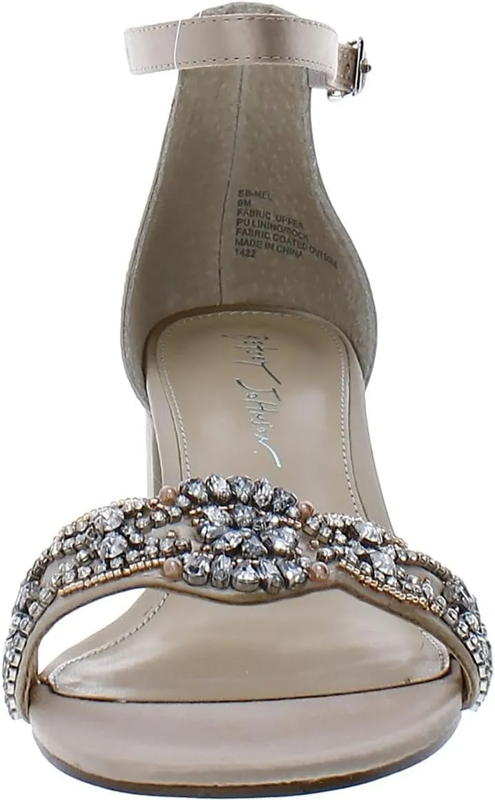 Blue by Betsey Johnson Women's Sb-Mel Heeled Sandal