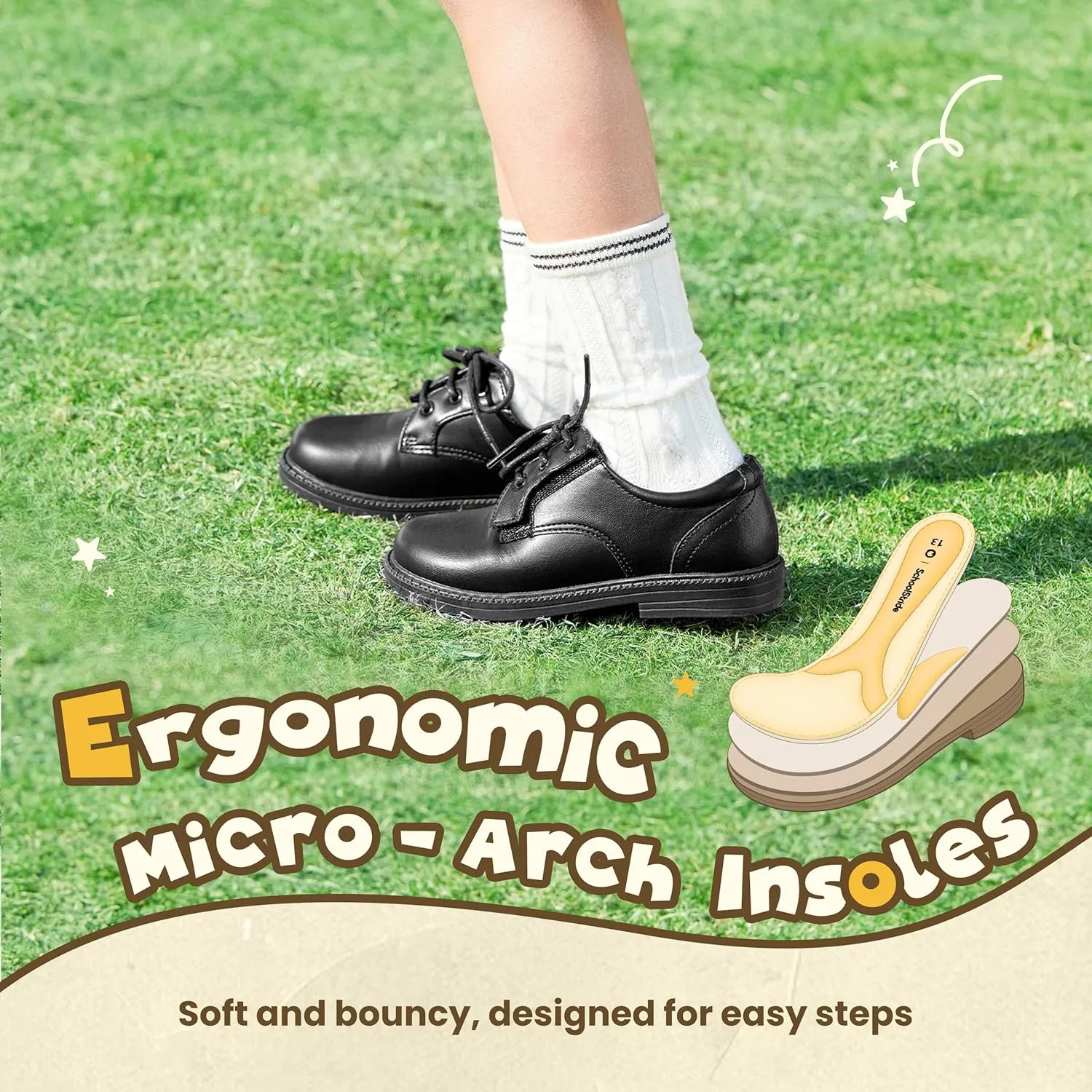 Boys Girls Dress Shoes Toddler Little Big Kid Oxford Shoes PU Leather School Uniform Wedding Loafer Flats White Baby Black Brown Lace-Up Casual Comfort Classic Formal Slip-On Walking Outdoor Party