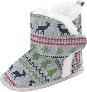 Boys Sneakers 9 Toddler Christmas Snowflake Print Shoe Baby Girls Boys Soft Booties Warm Snow Boots Infant Toddler Warming Shoe 24 Month Boy Shoes
