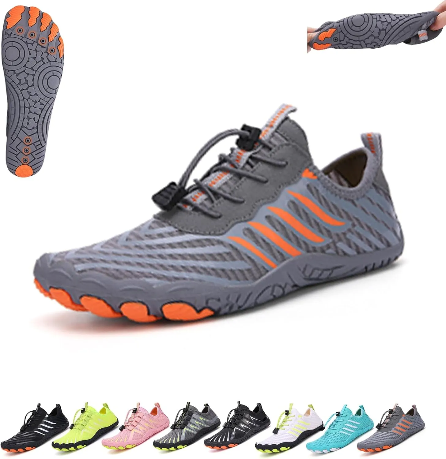 Bronior Grounding Shoes, Grounded Barefoot Shoes for Women Men, Soft Comfortable Allround Barefoot Shoe for Outdoor