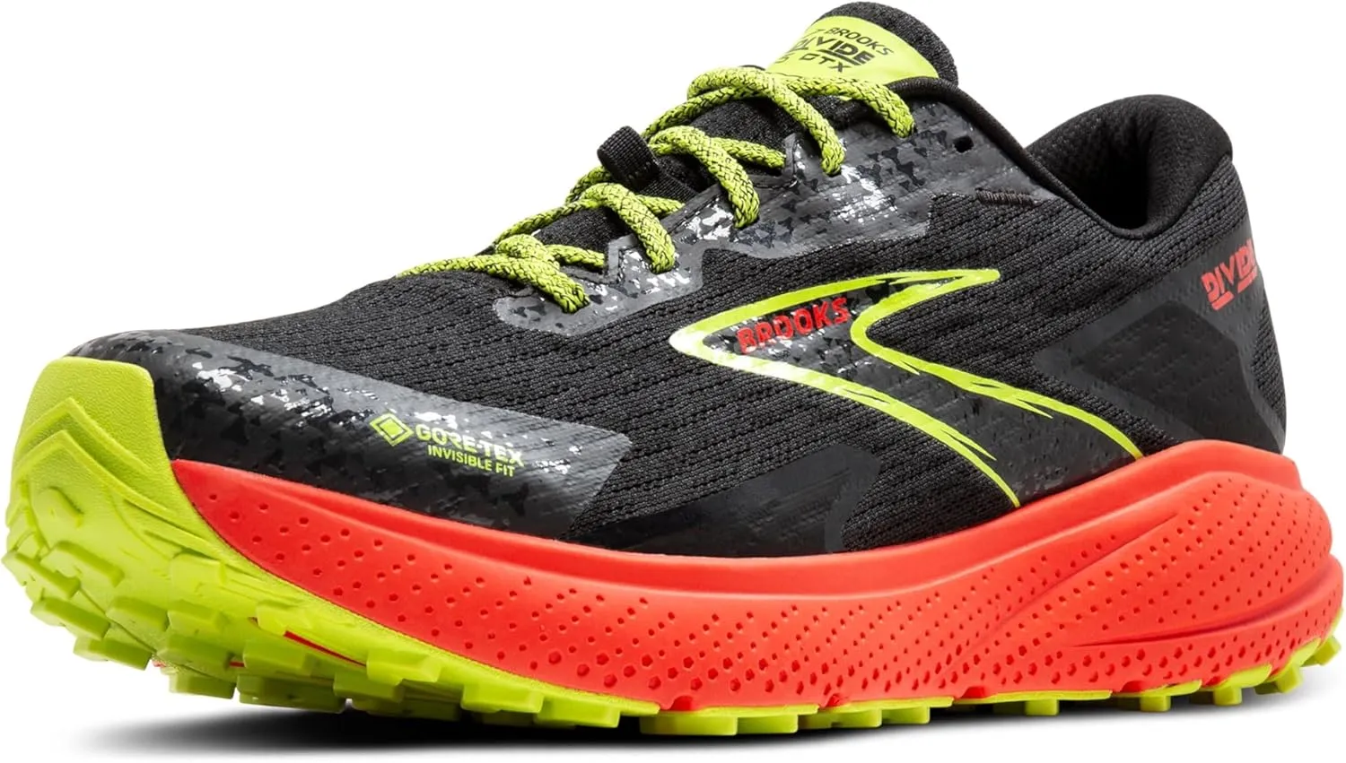 Brooks Men’s Divide 5 GTX Waterproof Trail Running Shoe