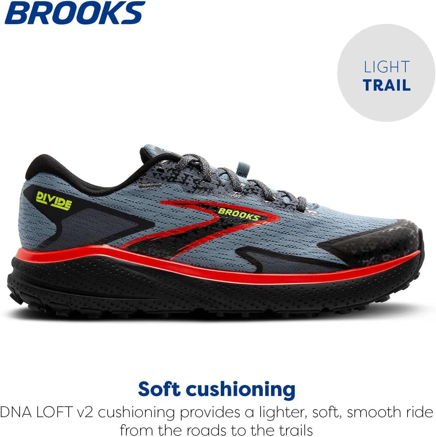 Brooks Men’s Divide 5 Trail Running Shoe