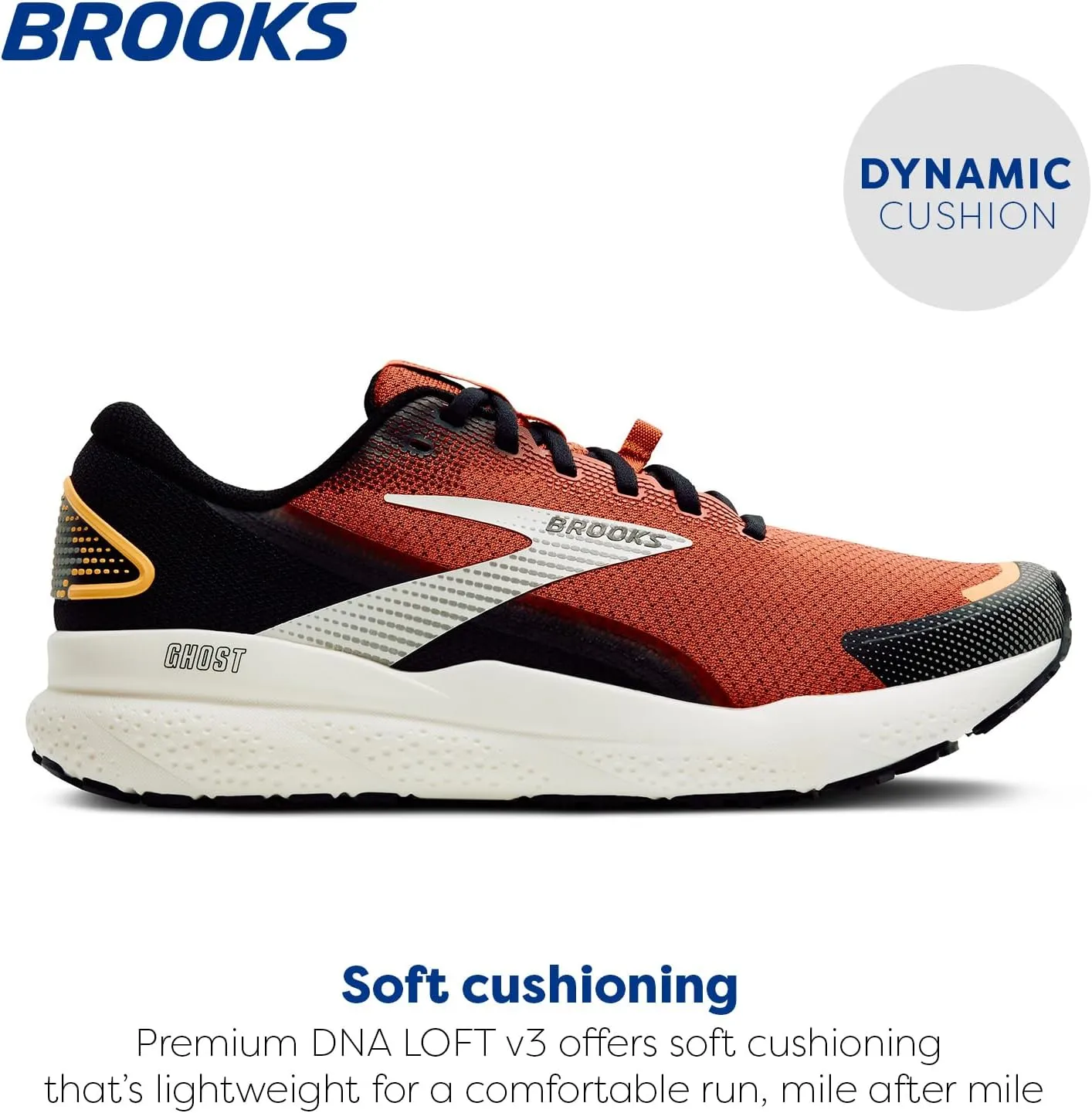 Brooks Men’s Ghost 16 Weatherized Neutral Running Shoe