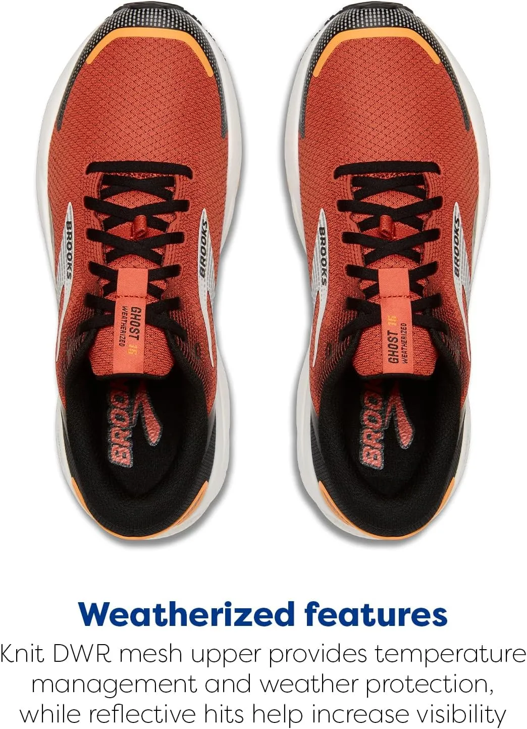 Brooks Men’s Ghost 16 Weatherized Neutral Running Shoe