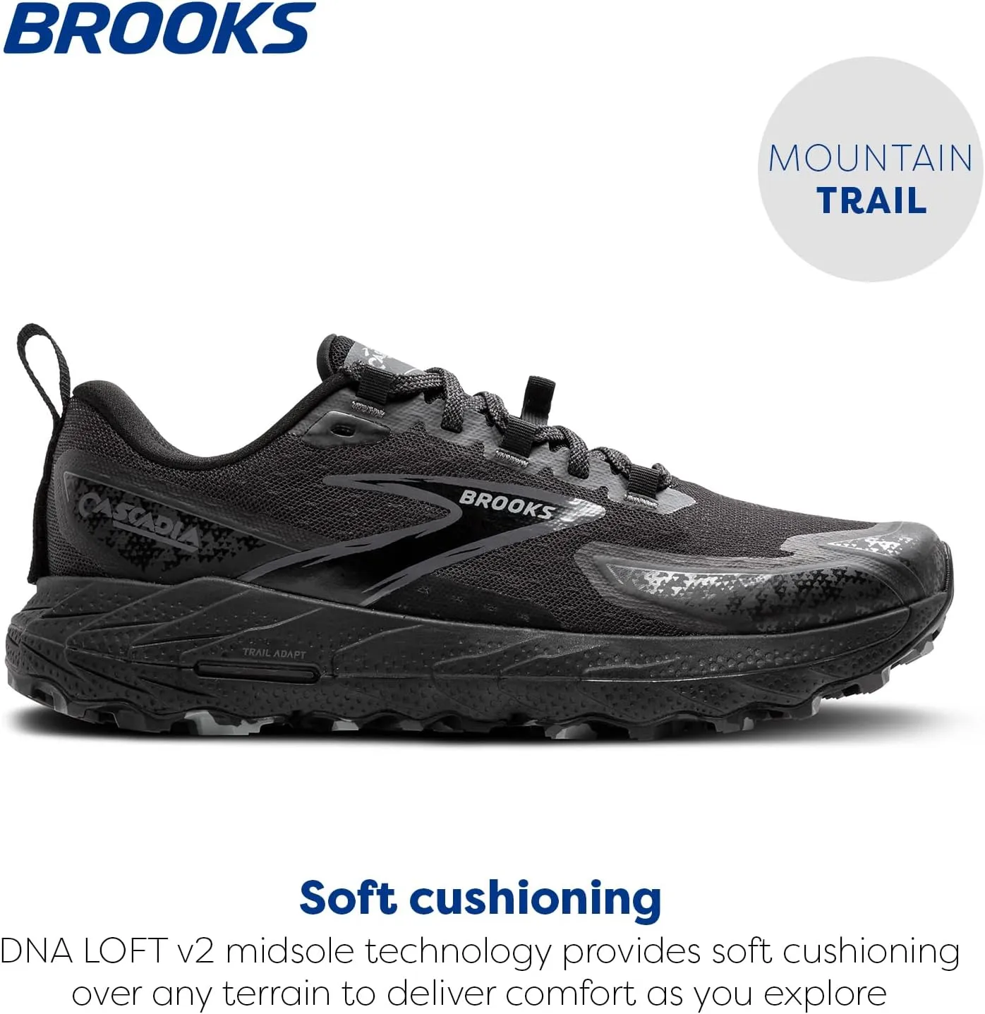 Brooks Women’s Cascadia 18 Mountain Trail Running Shoe