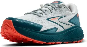 Brooks Women’s Divide 5 Trail Running Shoe - Bit of Blue/Legion Blue/Flame - 7.5 Medium