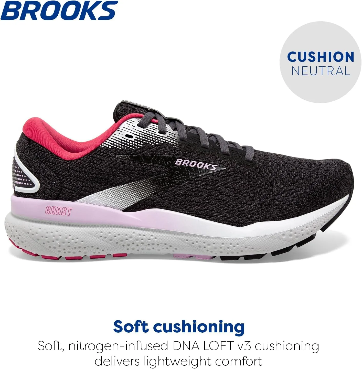 Brooks Women’s Ghost 16 Neutral Running Shoe