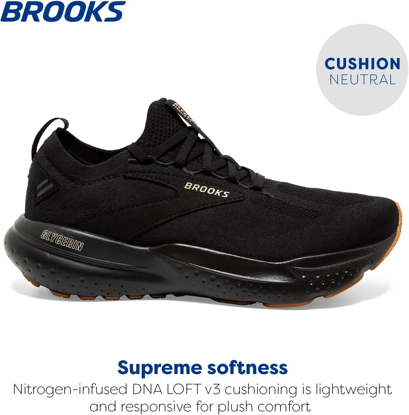 Brooks Women’s Glycerin Stealthfit 21 Neutral Running Shoe