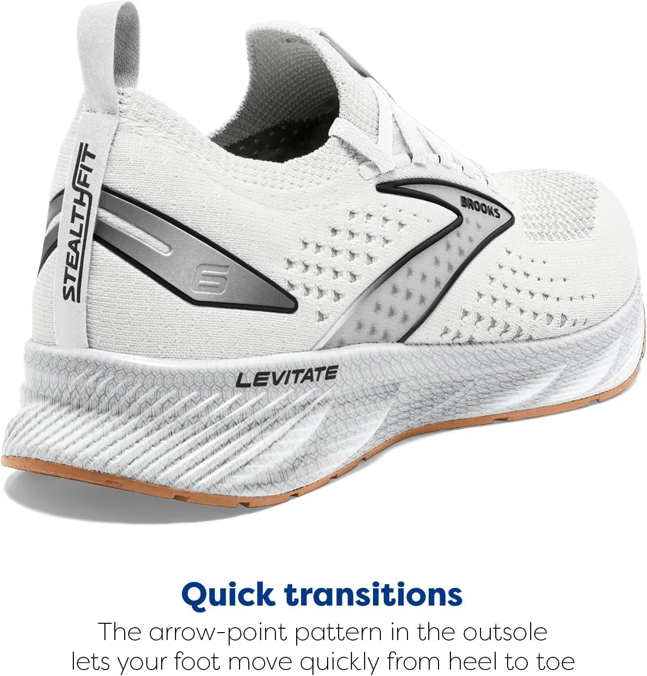 Brooks Women’s Levitate Stealthfit 6 Neutral Running Shoe