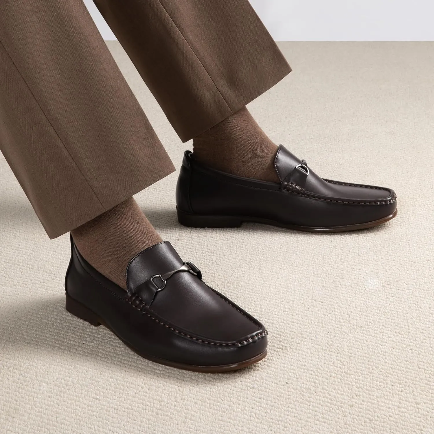 Bruno Marc Men's Dress Loafers Slip On Casual Driving Loafer