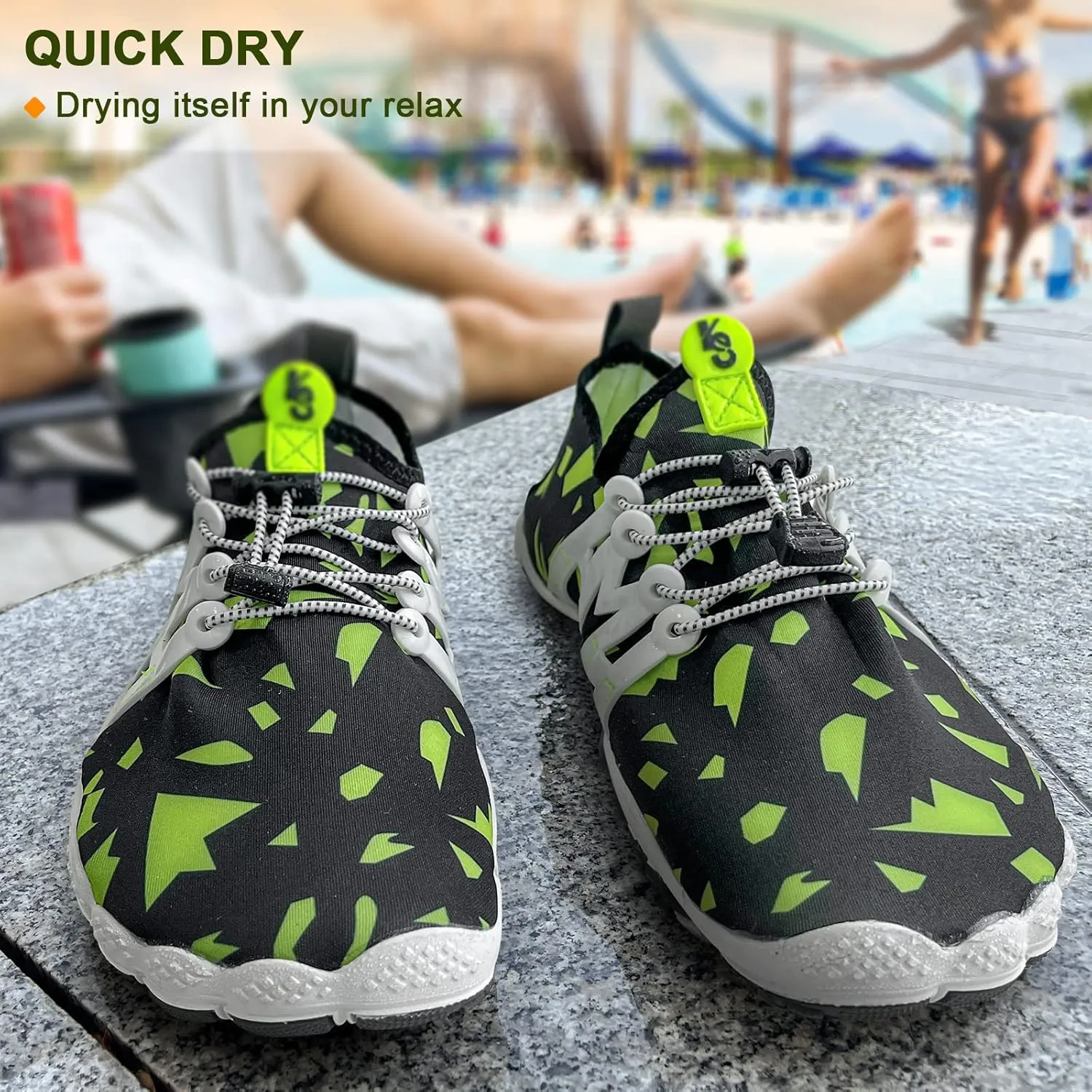 BULLIANT Water Shoes Men, Unisex Barefoot Aqua Shoes for Men Women Hiking Swimming Shoe