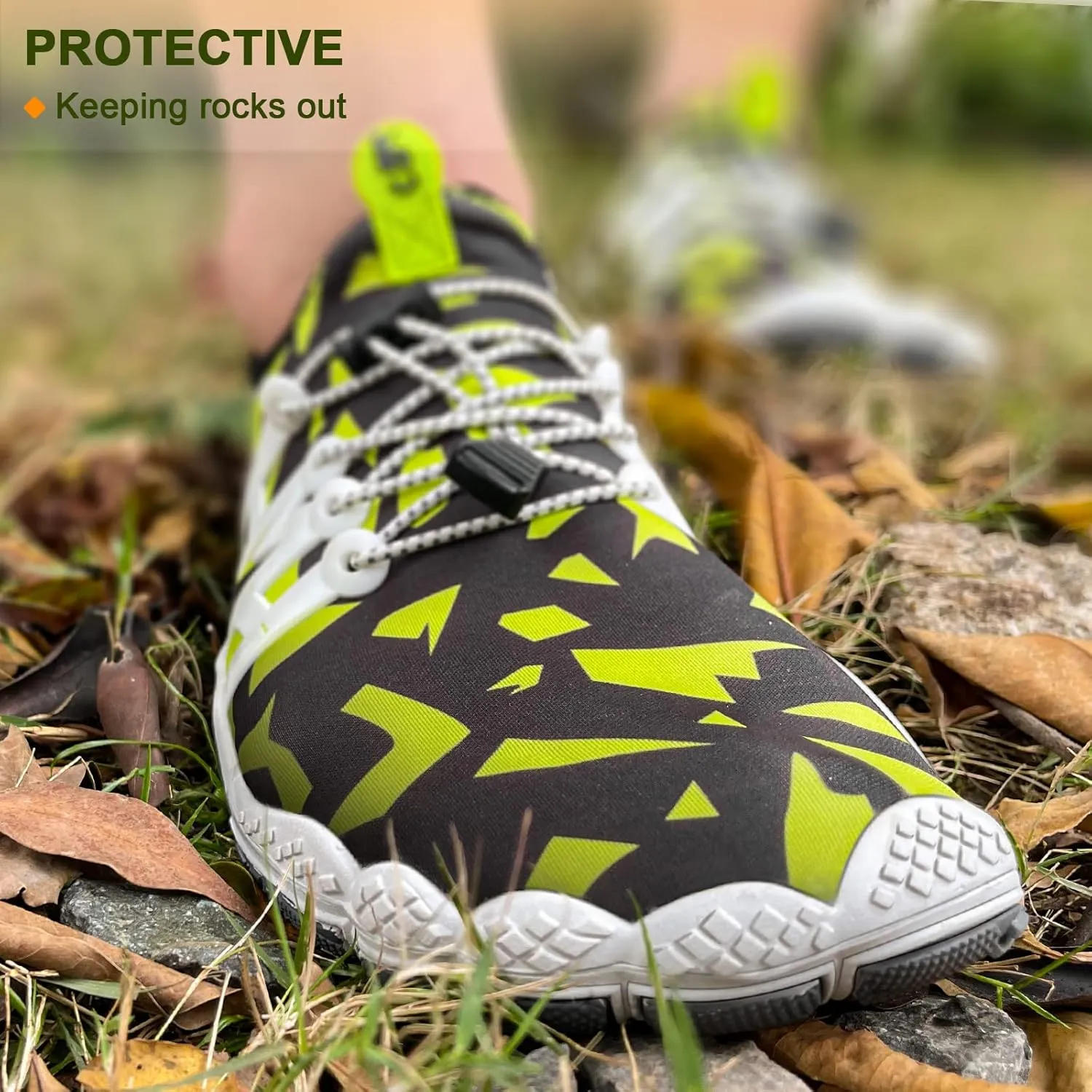 BULLIANT Water Shoes Men, Unisex Barefoot Aqua Shoes for Men Women Hiking Swimming Shoe