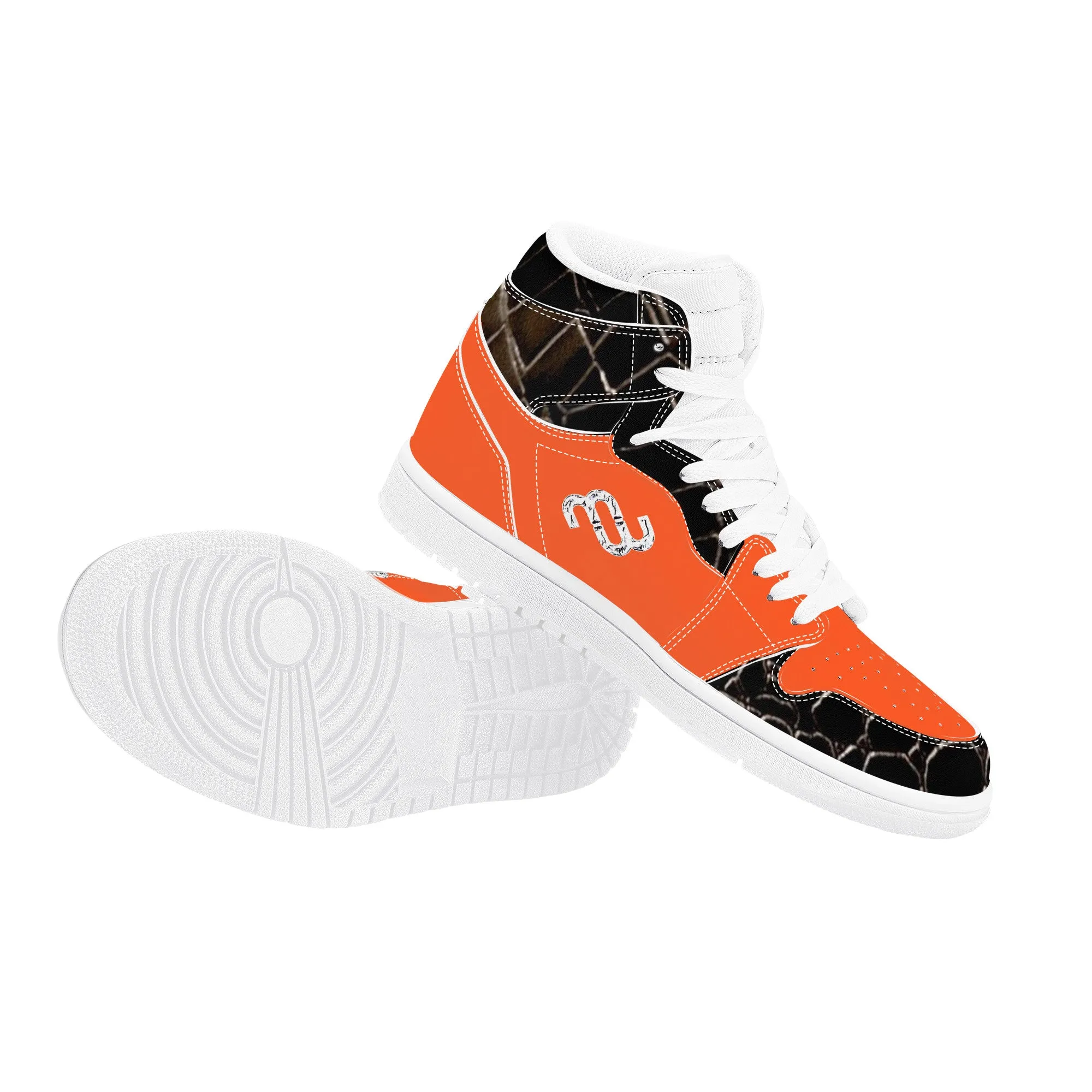 Bushae Sneaker Top Don't wait Synthetic Leather D17 High Money Practical