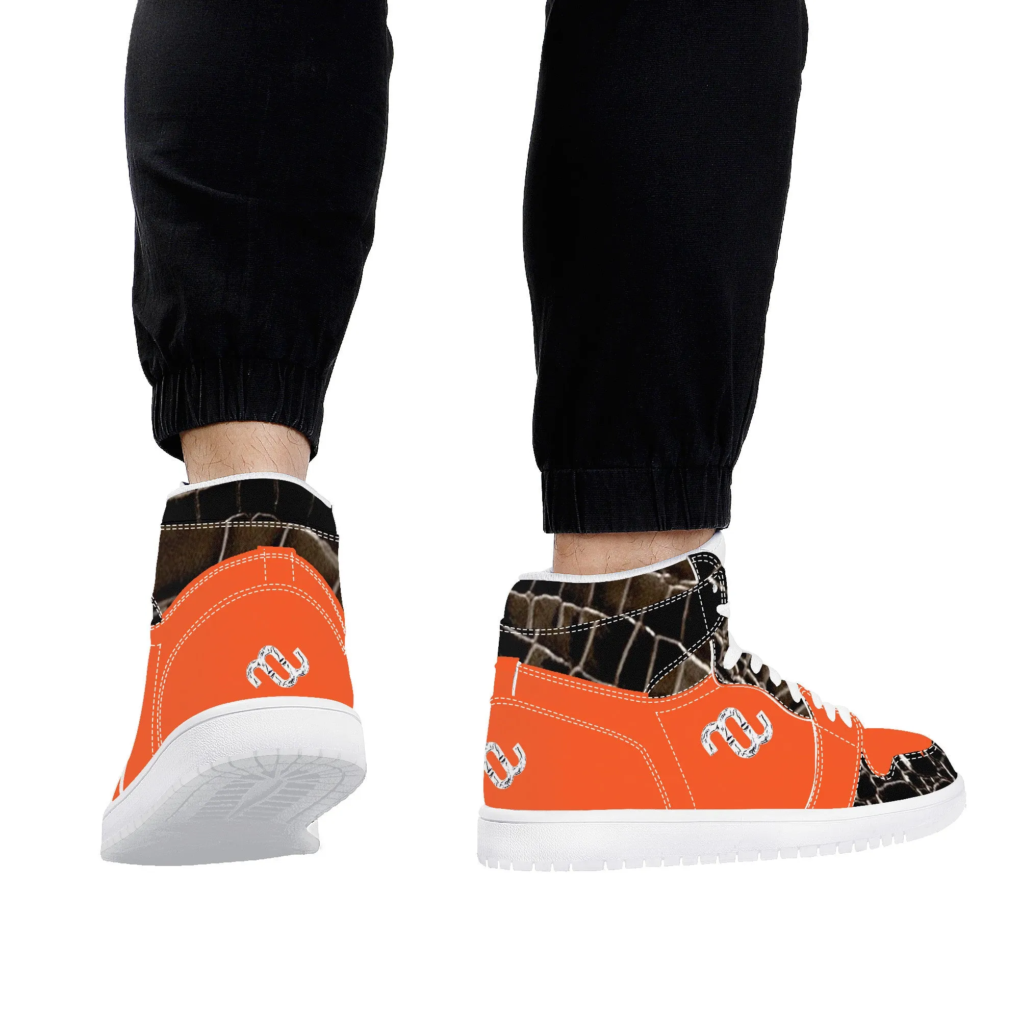 Bushae Sneaker Top Don't wait Synthetic Leather D17 High Money Practical