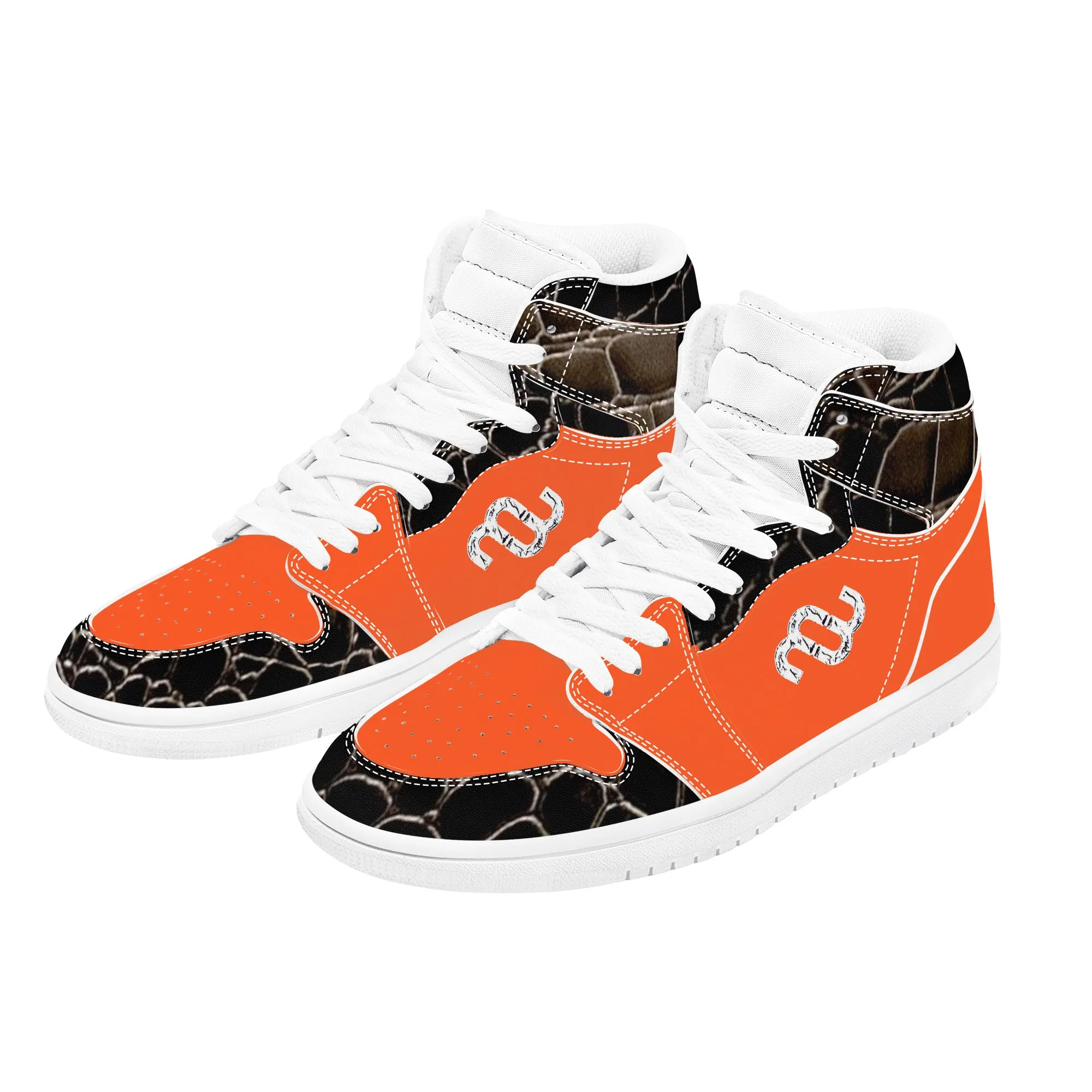 Bushae Sneaker Top Don't wait Synthetic Leather D17 High Money Practical