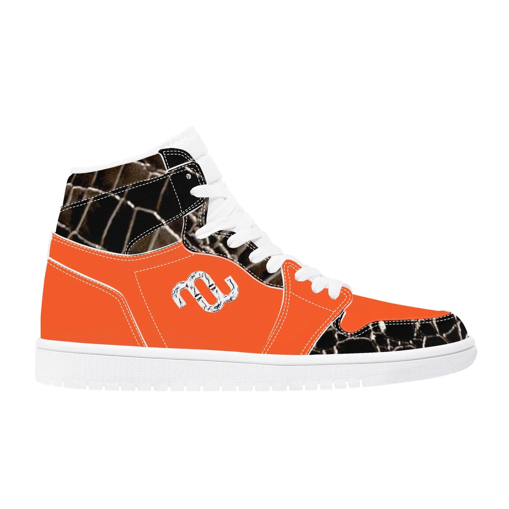 Bushae Sneaker Top Don't wait Synthetic Leather D17 High Money Practical