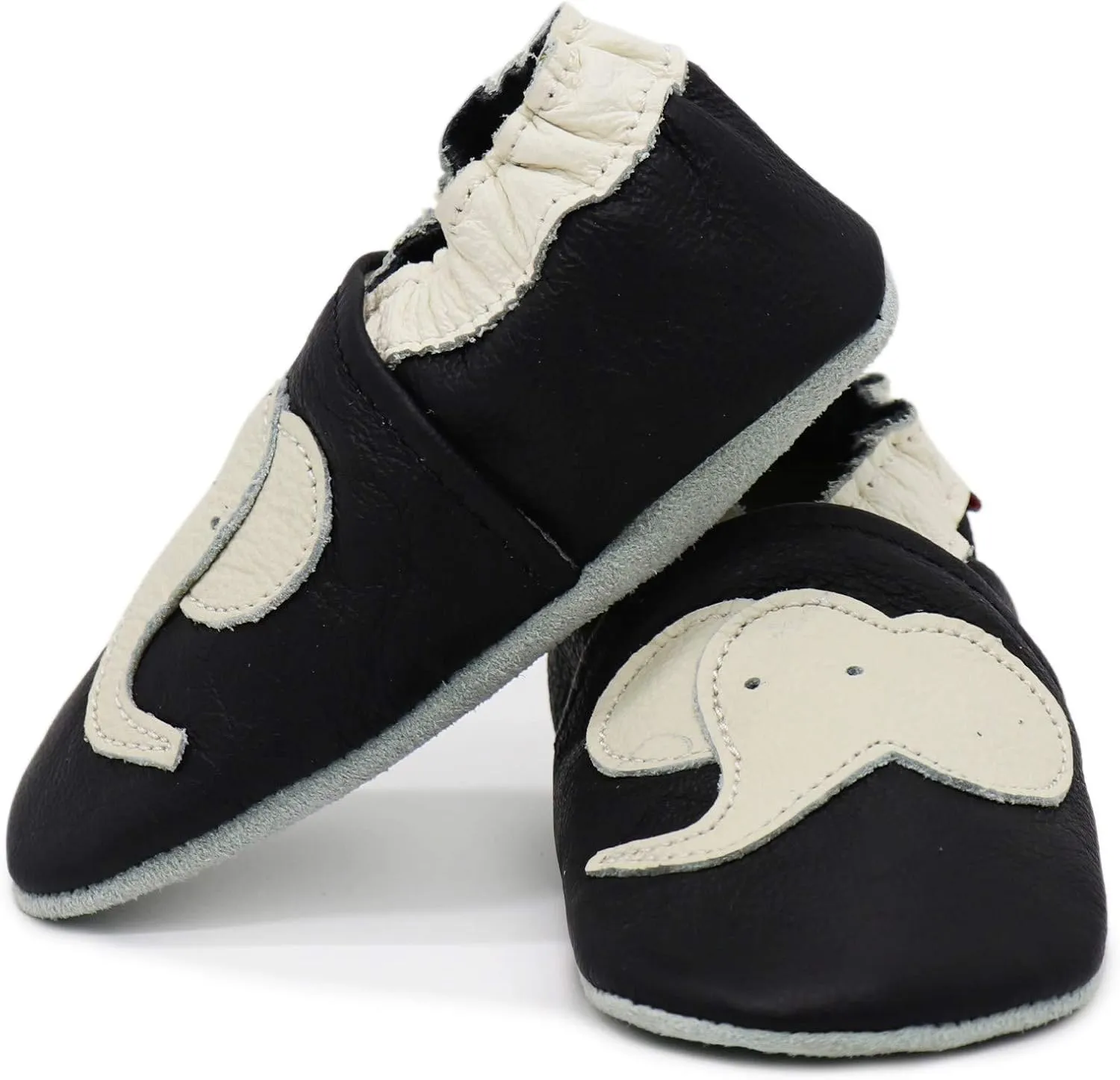 Carozoo Toddler Kids Unisex Slipper Animal Flower Soft Sole Leather Baby Shoes